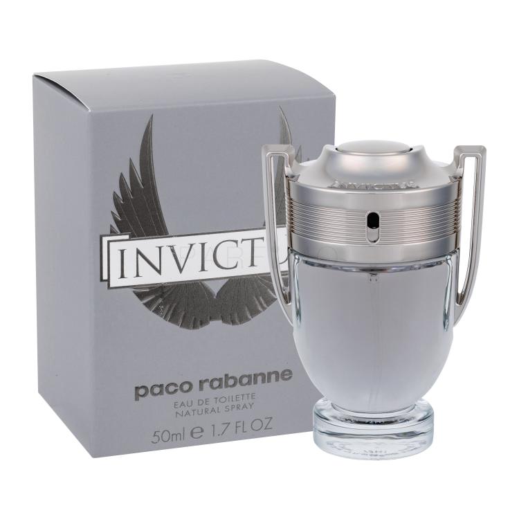 Paco Rabanne Invictus Toaletna voda za moške 50 ml poškodovana škatla