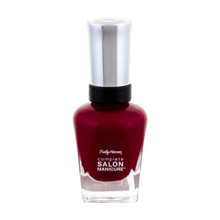 Sally Hansen Complete Salon Manicure Lak za nohte za ženske 14,7 ml Odtenek 610 Red Zin