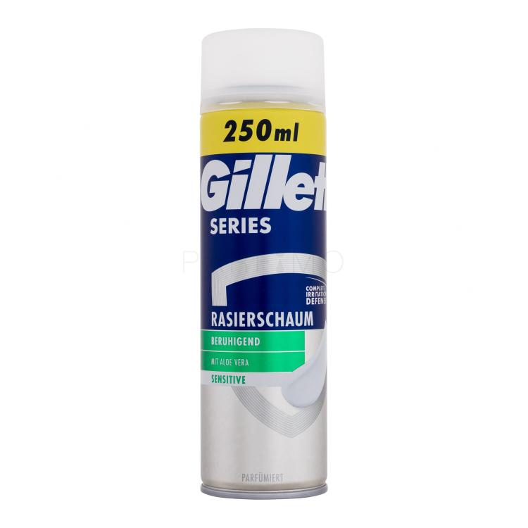Gillette Series Sensitive Pena za britje za moške 250 ml