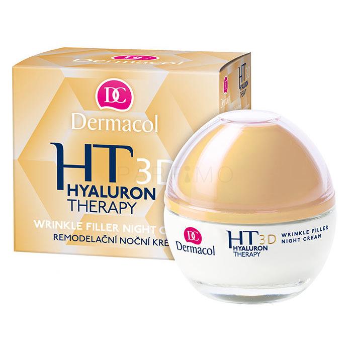 Dermacol 3D Hyaluron Therapy Nočna krema za obraz za ženske 50 ml