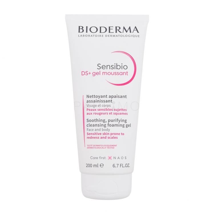 BIODERMA Sensibio DS+ Cleansing Gel Čistilni gel za ženske 200 ml
