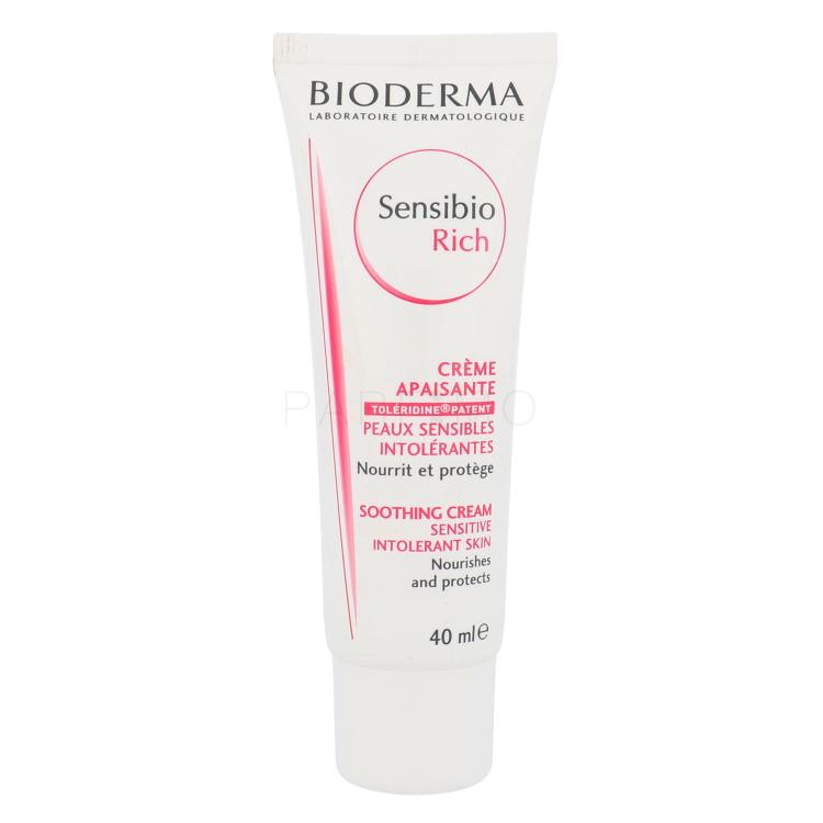 BIODERMA Sensibio Rich Soothing Cream Dnevna krema za obraz za ženske 40 ml