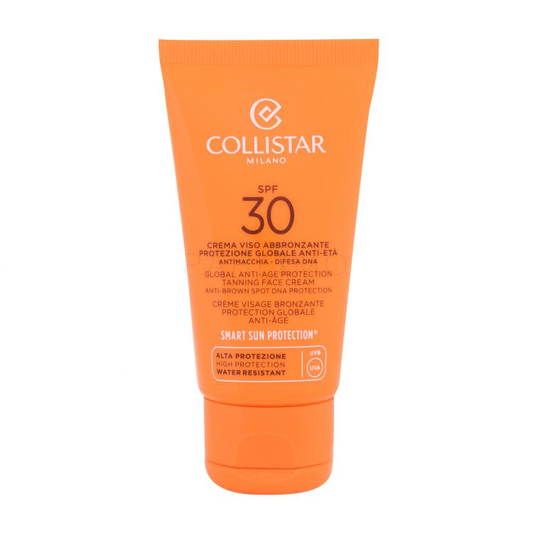 Collistar Special Perfect Tan Global Anti-Age Protection Tanning Face Cream SPF30 Zaščita pred soncem za obraz za ženske 50 ml