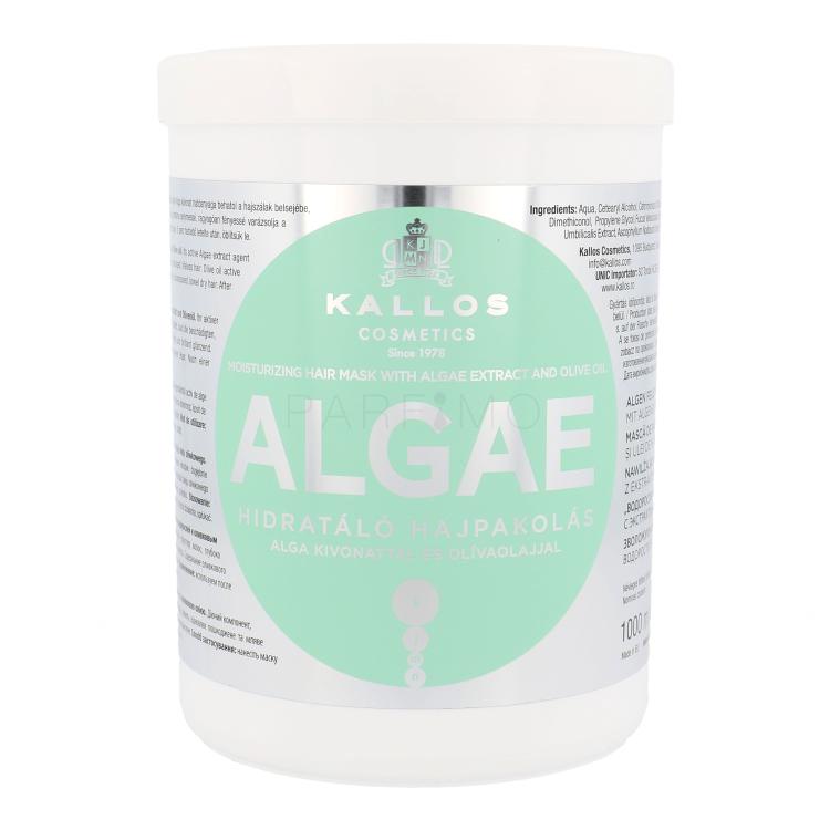 Kallos Cosmetics Algae Maska za lase za ženske 1000 ml