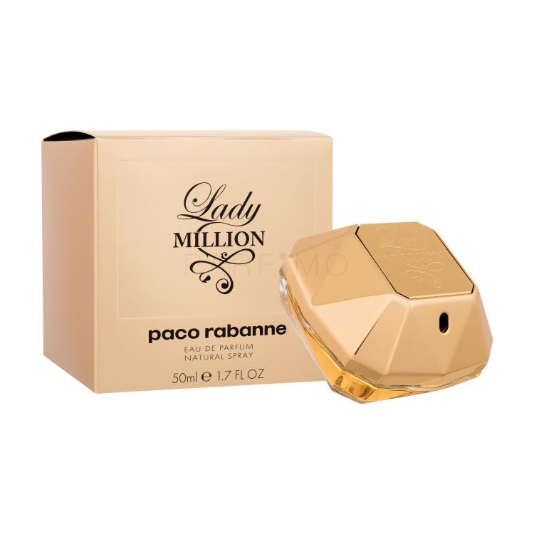 Paco Rabanne Lady Million Parfumska voda za ženske 50 ml poškodovana škatla