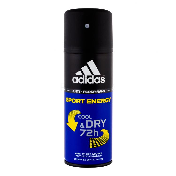 Adidas Sport Energy Cool &amp; Dry 72h Antiperspirant za moške 150 ml