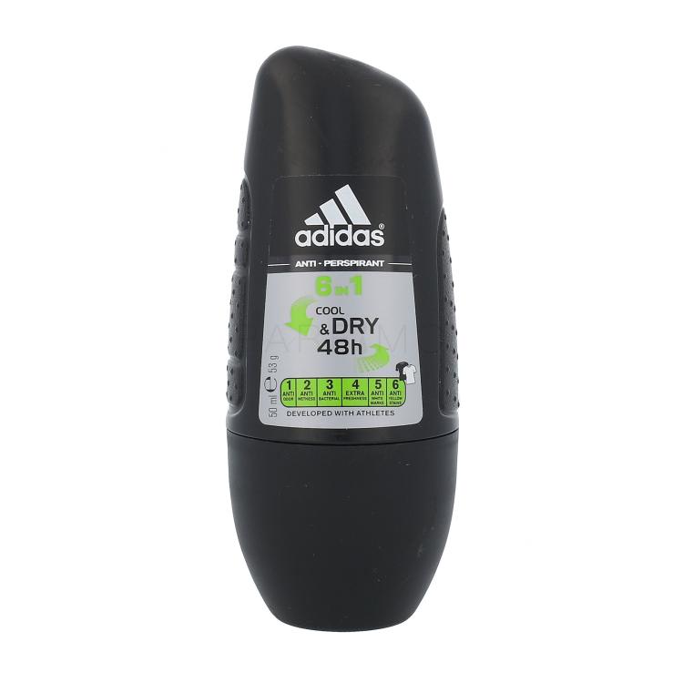 Adidas 6in1 Cool &amp; Dry 48h Antiperspirant za moške 50 ml