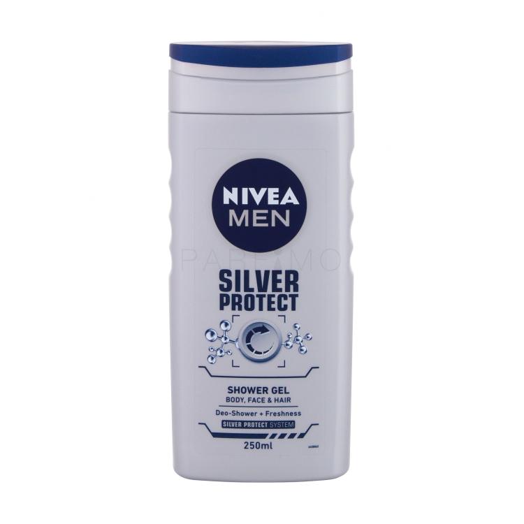 Nivea Men Silver Protect Gel za prhanje za moške 250 ml