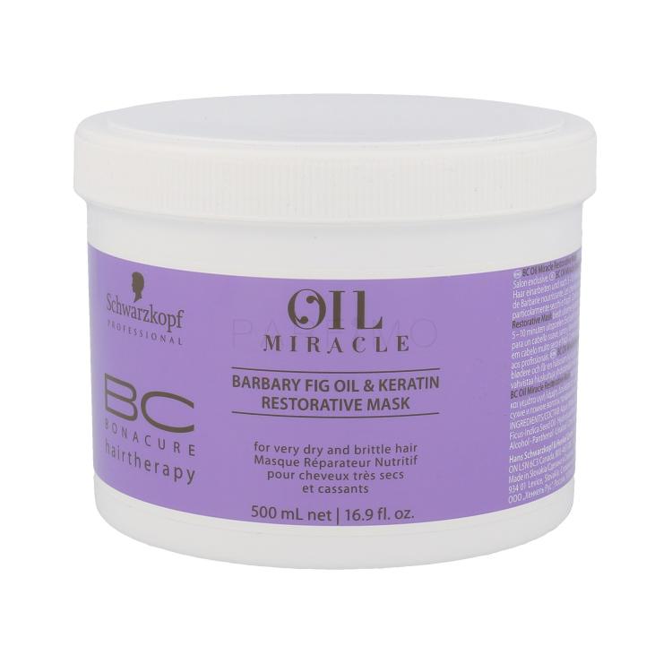 Schwarzkopf Professional BC Bonacure Oil Miracle Barbary Fig &amp; Keratin Maska za lase za ženske 500 ml