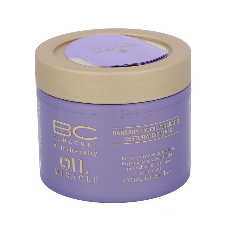 Schwarzkopf Professional BC Bonacure Oil Miracle Barbary Fig &amp; Keratin Maska za lase za ženske 150 ml
