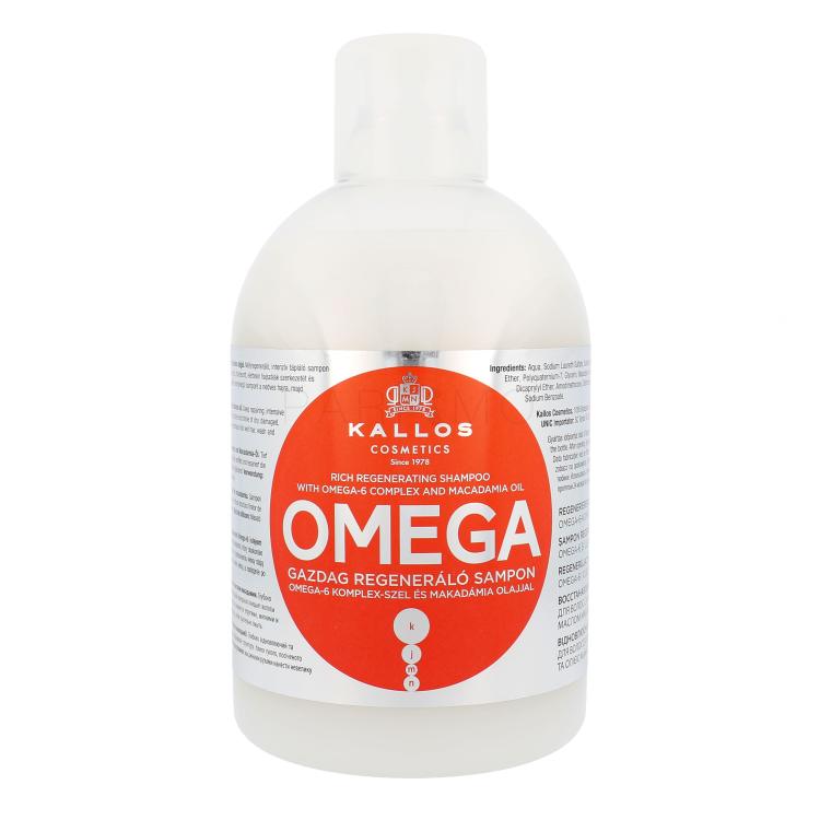 Kallos Cosmetics Omega Šampon za ženske 1000 ml