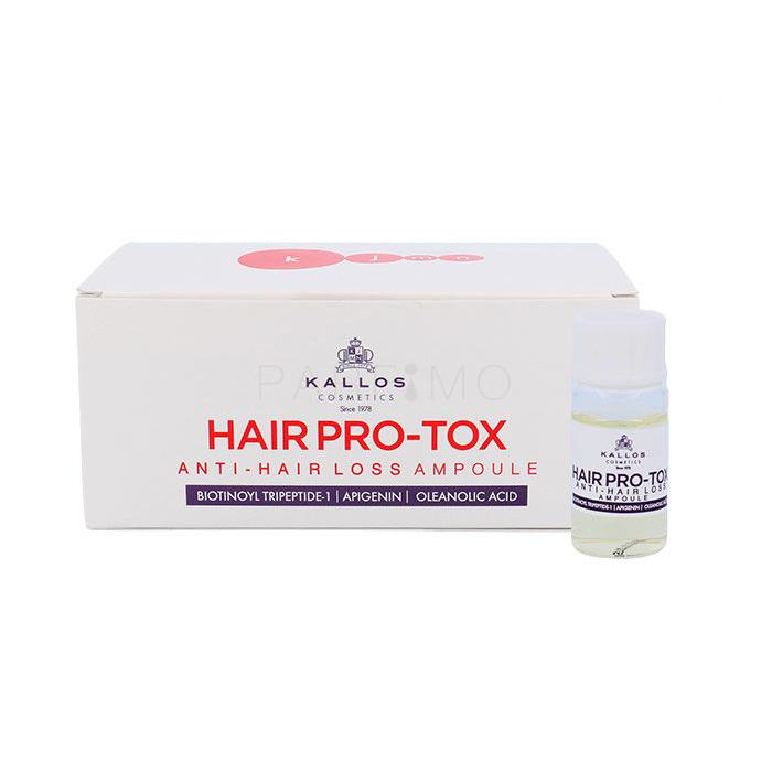 Kallos Cosmetics Hair Pro-Tox Ampoule Izdelek proti izpadanju las za ženske 60 ml