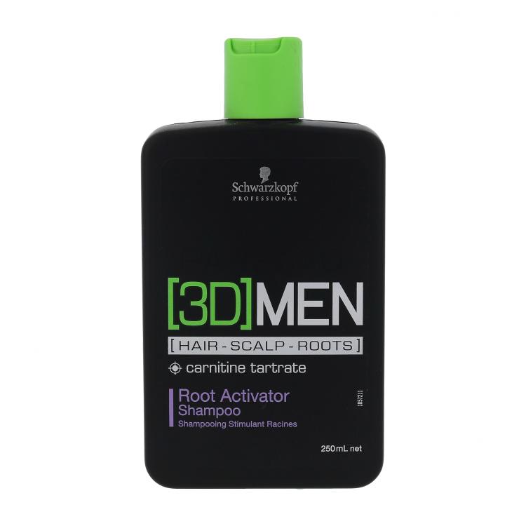 Schwarzkopf Professional 3DMEN Root Activator Šampon za moške 250 ml