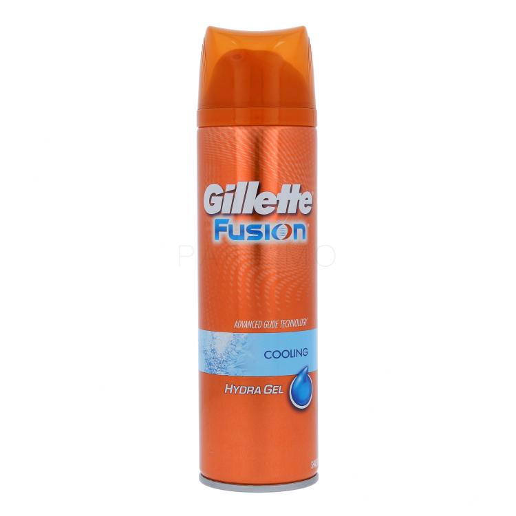 Gillette Fusion Proglide Cooling Gel za britje za moške 200 ml