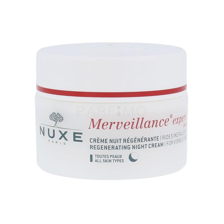 NUXE Merveillance Regenerating Night Cream Nočna krema za obraz za ženske 50 ml