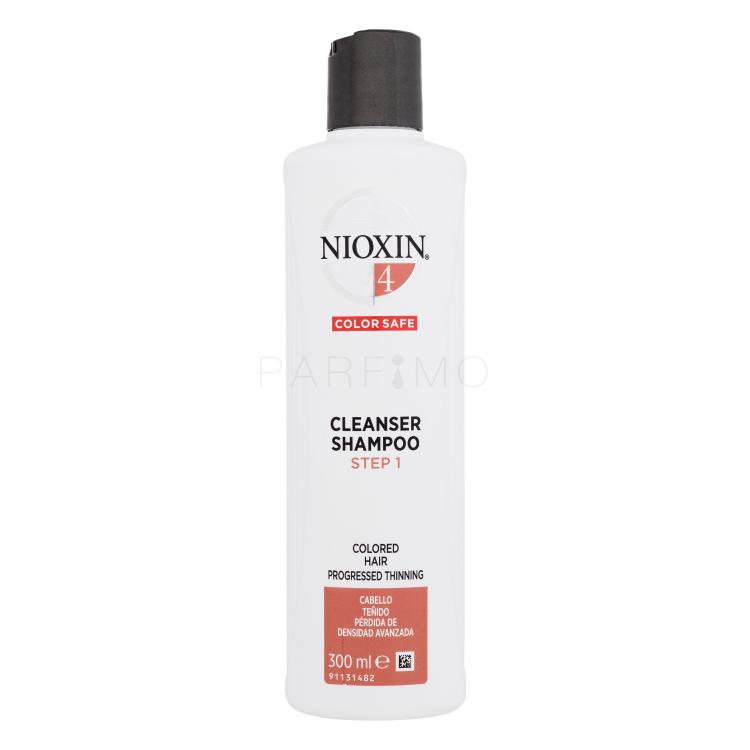 Nioxin System 4 Color Safe Cleanser Shampoo Šampon za ženske 300 ml