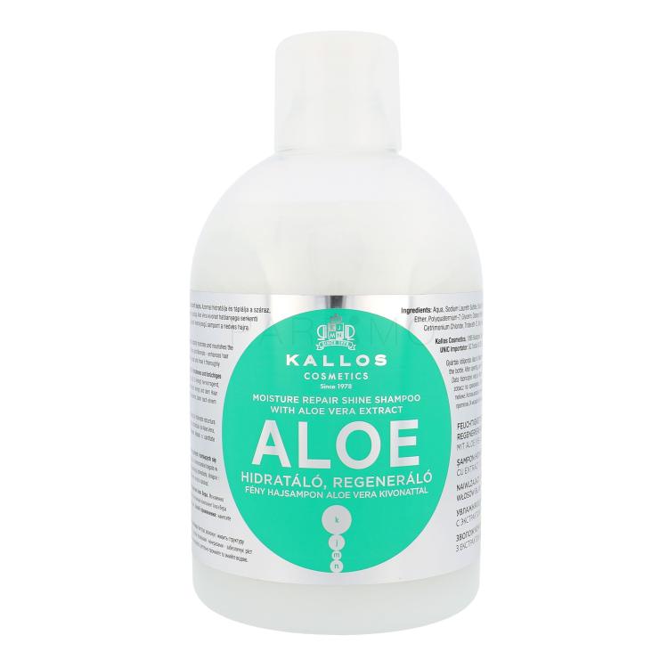 Kallos Cosmetics Aloe Vera Šampon za ženske 1000 ml