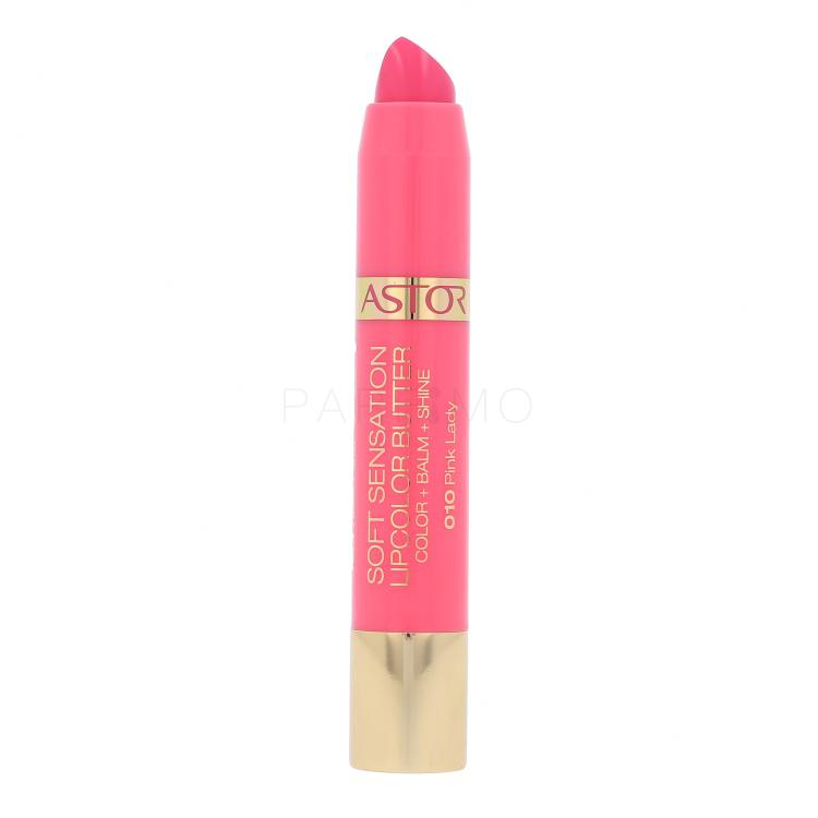 ASTOR Soft Sensation Lipcolor Butter Šminka za ženske 4,8 g Odtenek 010 Pink Lady