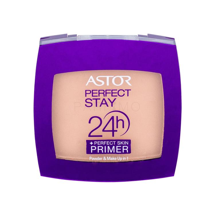 ASTOR Perfect Stay 24h Make Up &amp; Powder + Perfect Skin Primer Puder za ženske 7 g Odtenek 102 Golden Bridge