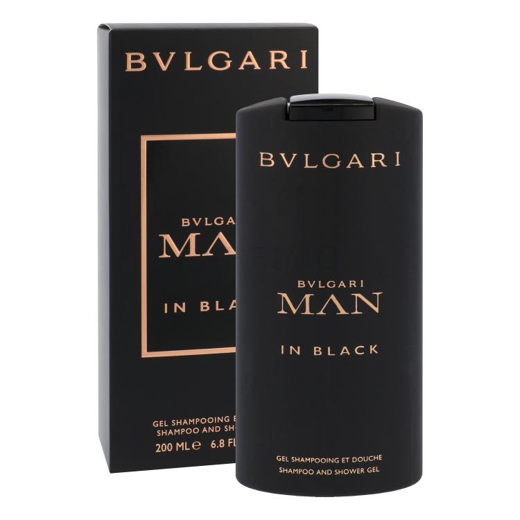 Bvlgari Man In Black Gel za prhanje za moške 200 ml