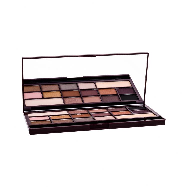 I Heart Revolution Chocolate Eyeshadow Palette Senčilo za oči za ženske 22 g Odtenek Death by Chocolate