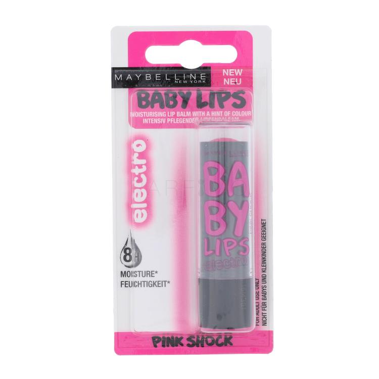 Maybelline Baby Lips Electro Balzam za ustnice za ženske 4,4 g Odtenek Pink Shock