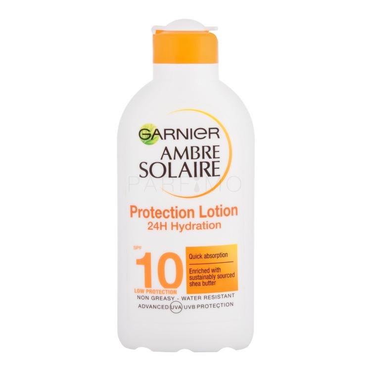 Garnier Ambre Solaire Protection Lotion Low SPF10 Zaščita pred soncem za telo 200 ml