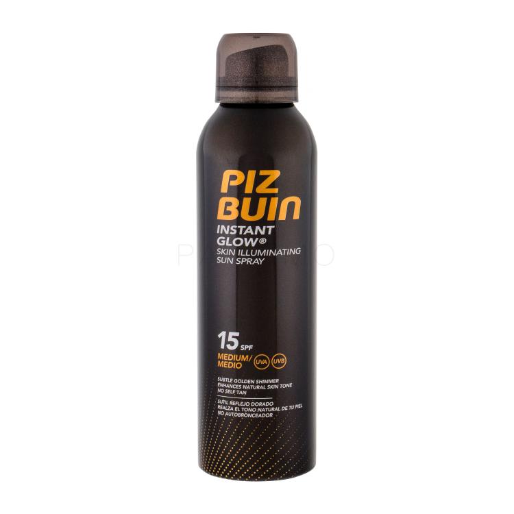 PIZ BUIN Instant Glow Spray SPF15 Zaščita pred soncem za telo za ženske 150 ml