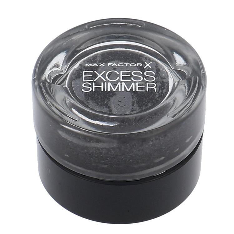 Max Factor Excess Shimmer Senčilo za oči za ženske 7 g Odtenek 30 Onyx