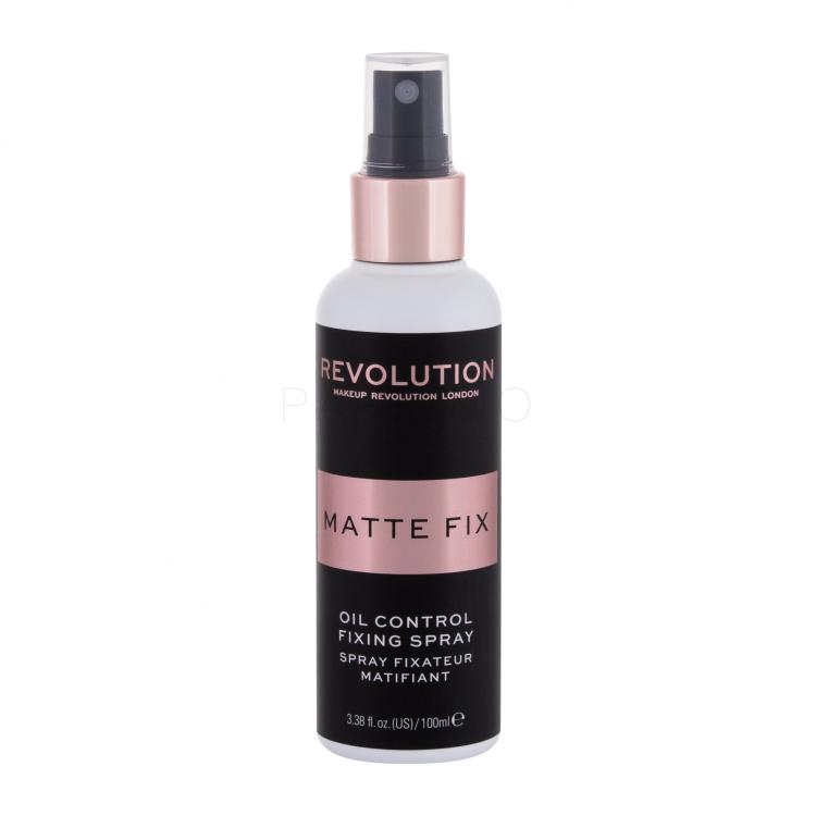 Makeup Revolution London Matte Fix Oil Control Spray Fiksator za ličila za ženske 100 ml