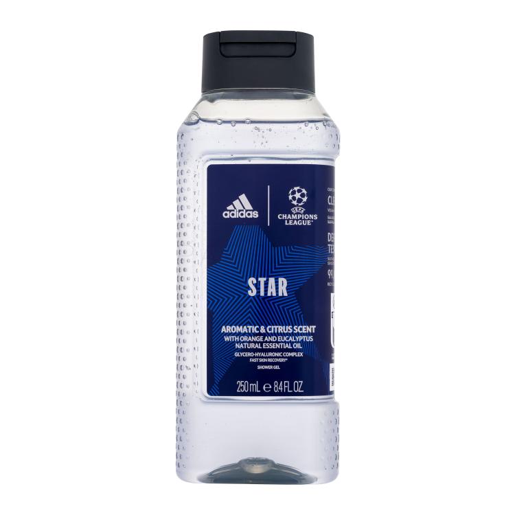 Adidas UEFA Champions League Star Gel za prhanje za moške 250 ml