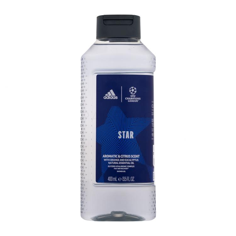 Adidas UEFA Champions League Star Gel za prhanje za moške 400 ml