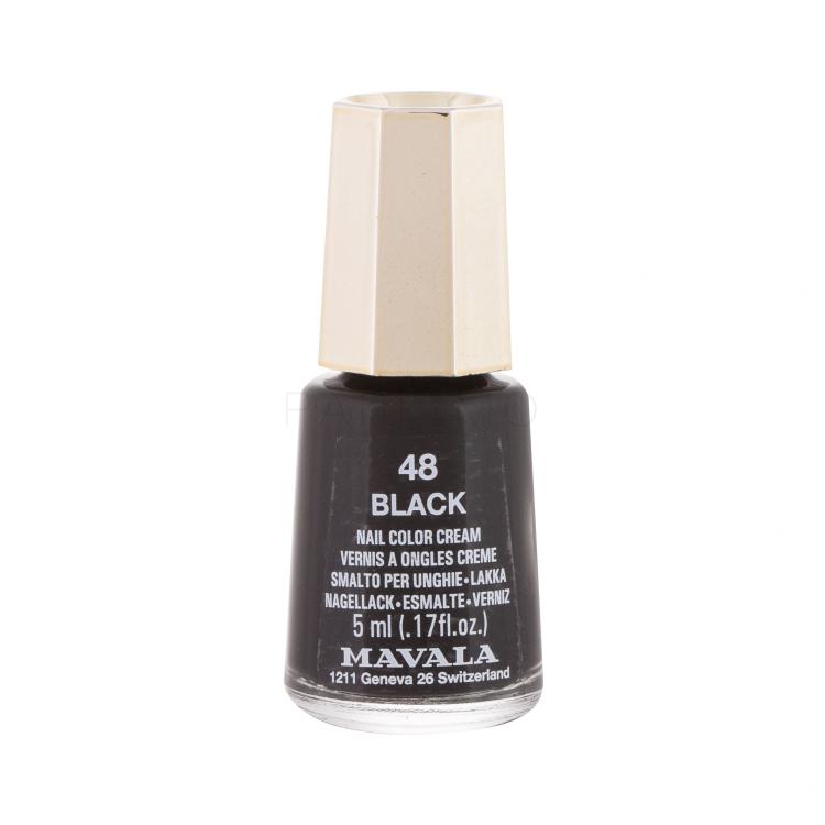MAVALA Mini Color Lak za nohte za ženske 5 ml Odtenek 48 Black