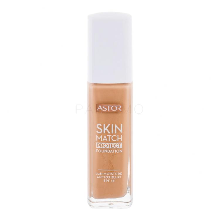 ASTOR Skin Match Protect SPF18 Puder za ženske 30 ml Odtenek 102 Golden Beige