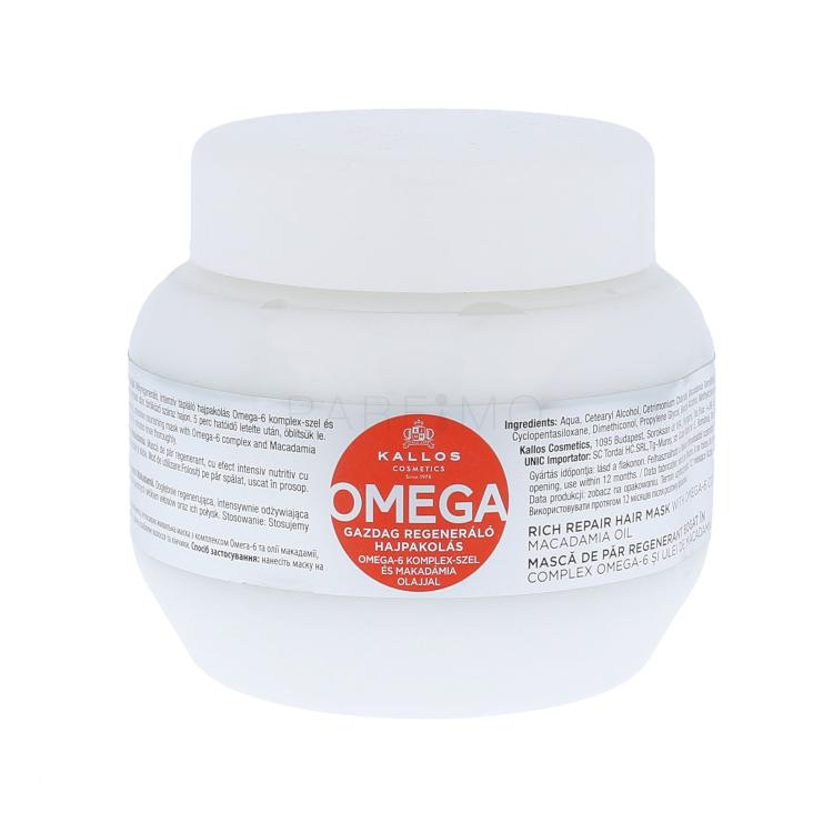 Kallos Cosmetics Omega Maska za lase za ženske 275 ml