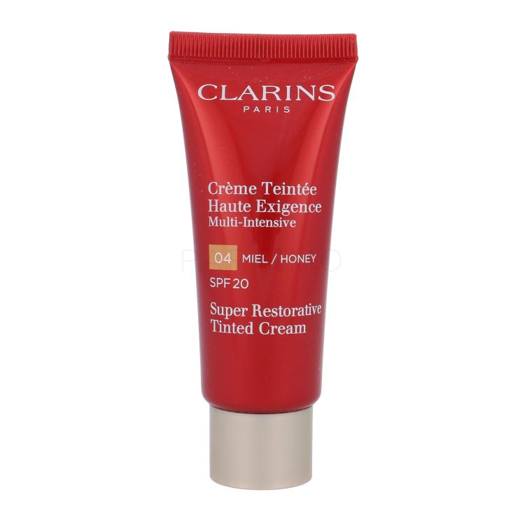 Clarins Age Replenish Super Restorative Tinted Cream SPF20 Puder za ženske 40 ml Odtenek 04 Honey tester