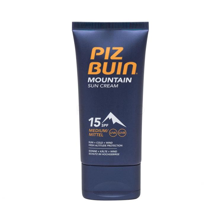 PIZ BUIN Mountain SPF15 Zaščita pred soncem za obraz 50 ml