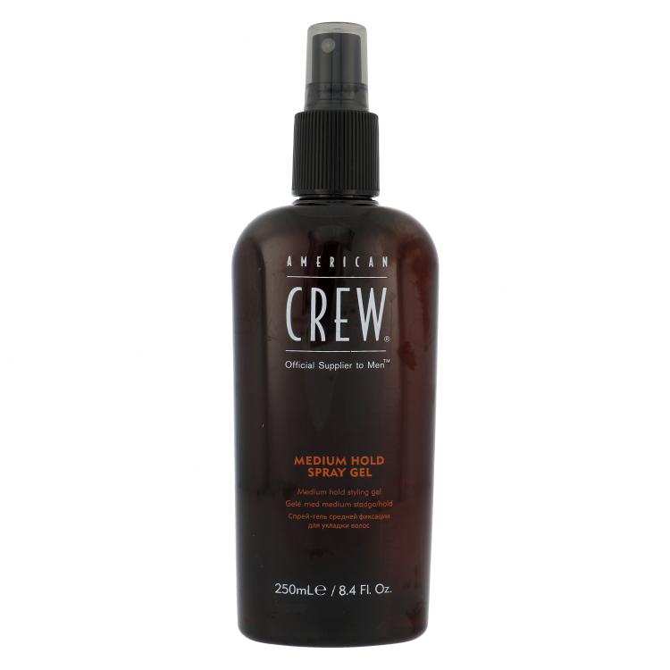American Crew Classic Medium Hold Spray Gel Gel za lase za moške 250 ml