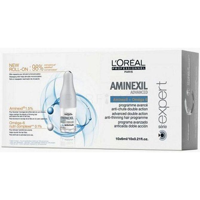 L&#039;Oréal Professionnel Série Expert Aminexil Advanced Izdelek proti izpadanju las za ženske 42x6 ml poškodovana škatla