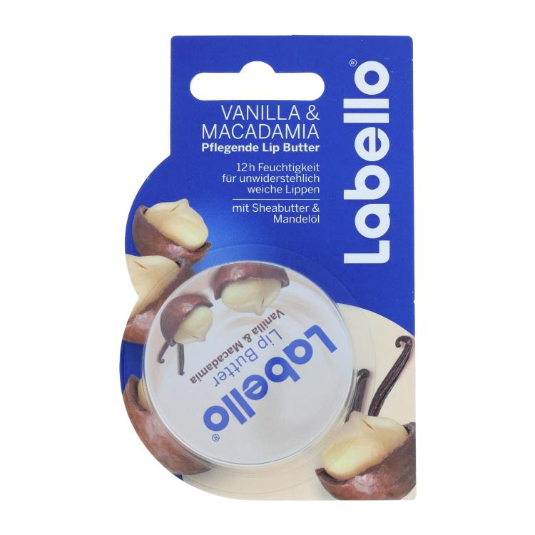 Labello Lip Butter Vanilla &amp; Macadamia Balzam za ustnice za ženske 19 ml