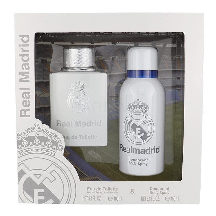 EP Line Real Madrid Darilni set toaletna voda 100 ml + deodorant v spreju 150 ml