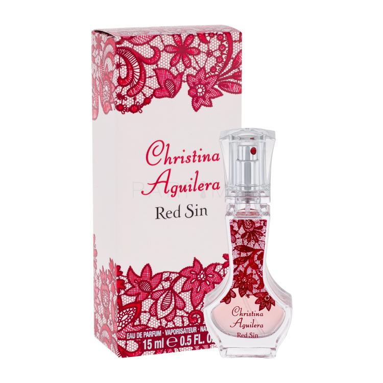 Christina Aguilera Red Sin Parfumska voda za ženske 15 ml