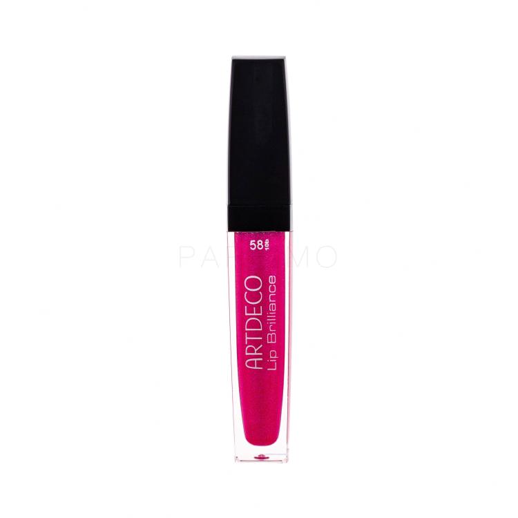 Artdeco Lip Brilliance Glos za ustnice za ženske 5 ml Odtenek 58 Brilliant Hollywood Pink