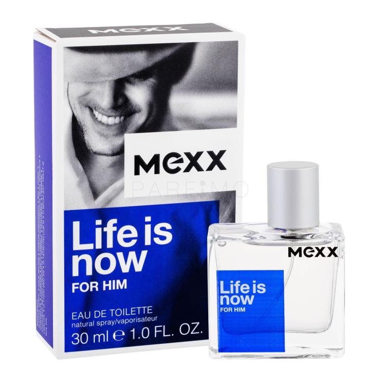 Mexx Life Is Now For Him Toaletna voda za moške 30 ml