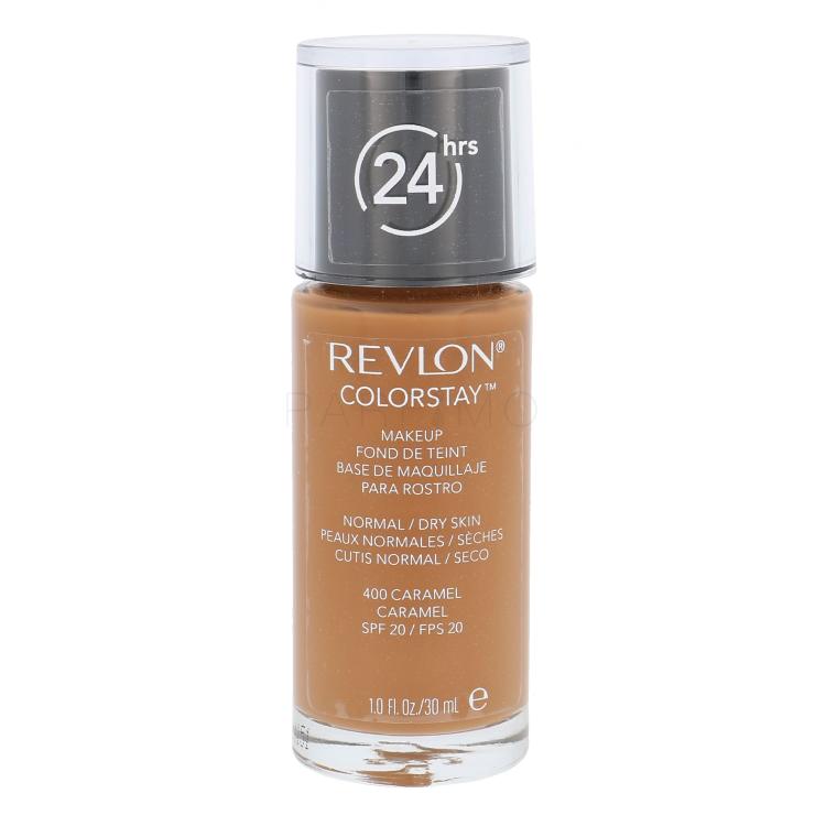 Revlon Colorstay Normal Dry Skin SPF20 Puder za ženske 30 ml Odtenek 400 Caramel