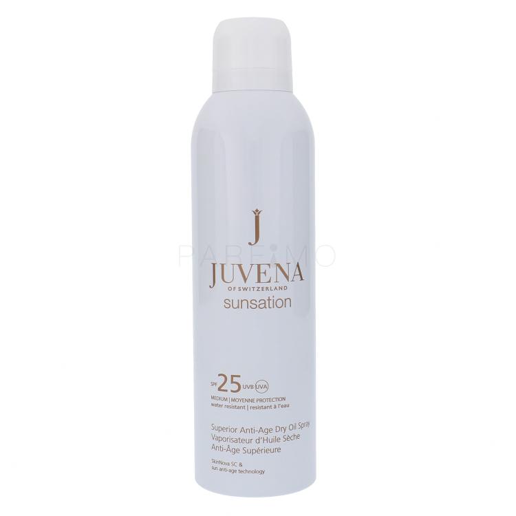 Juvena Sunsation Superior Anti-Age Dry Oil Spray SPF25 Zaščita pred soncem za telo za ženske 200 ml