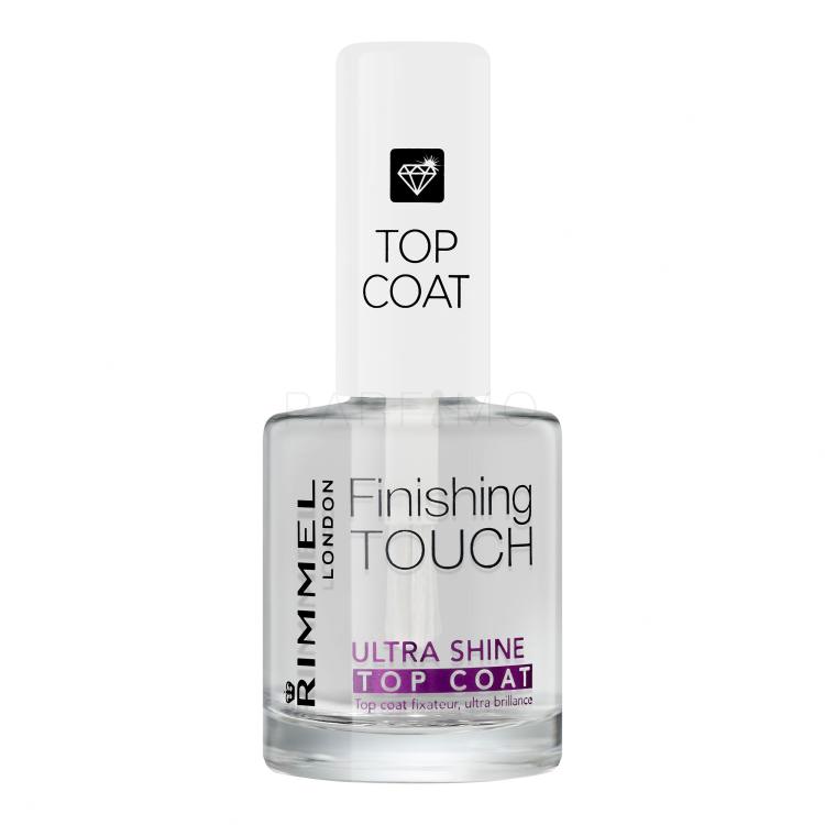 Rimmel London Finishing Touch Ultra Shine Top Coat Lak za nohte za ženske 12 ml