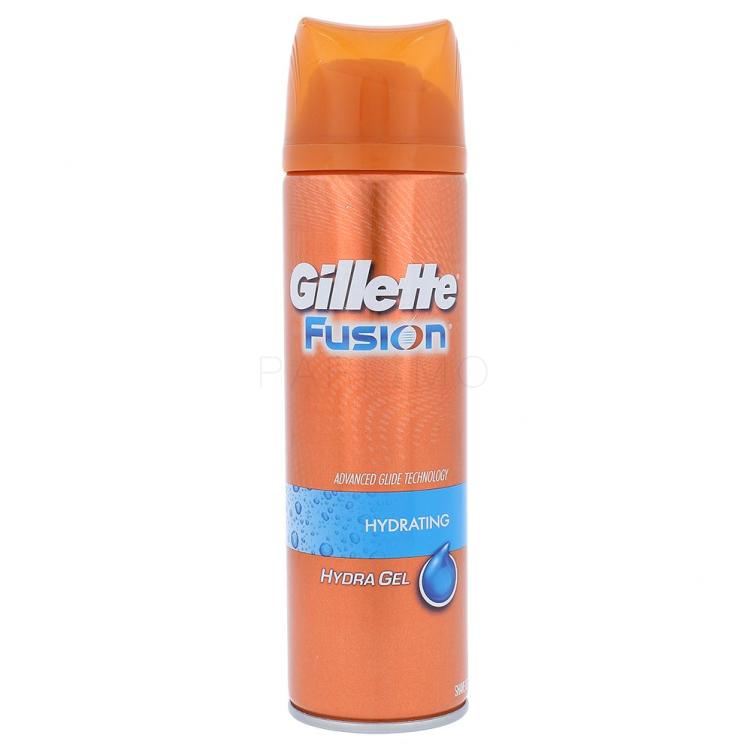 Gillette Fusion Hydra Gel Gel za britje za moške 200 ml