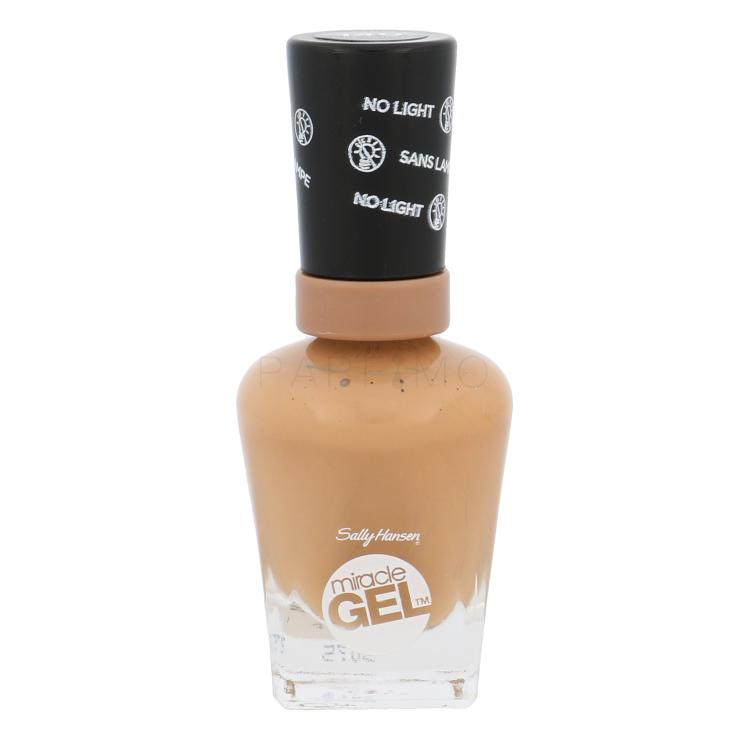 Sally Hansen Miracle Gel Lak za nohte za ženske 14,7 ml Odtenek 140 Tan-acious