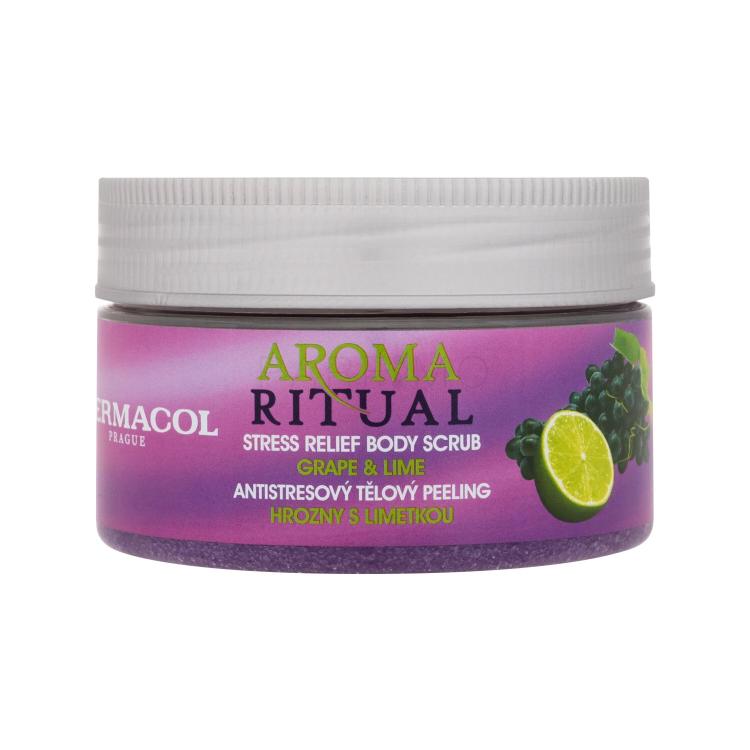 Dermacol Aroma Ritual Grape &amp; Lime Piling za telo za ženske 200 g